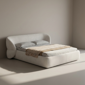 The Idera Wingback Bed