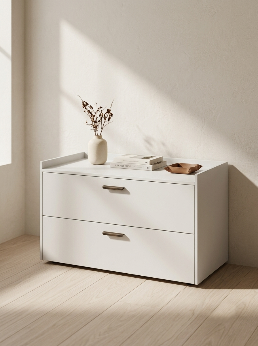 The Ope 2-Drawer Nightstand