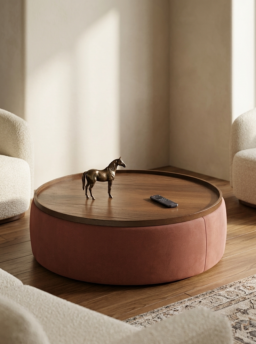 The Iyin Round Coffee Table