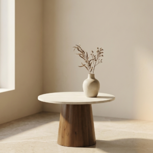 The Imole Round Side Table